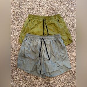 Lot of 2 Nike Run Division 5” running shorts